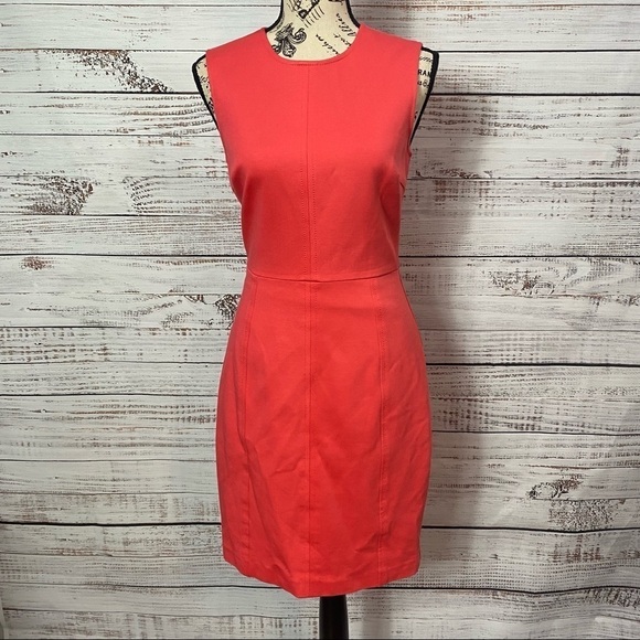 TRINA TURK LETITIA A- line sleeveless size 2 career Dressy‎ scoop neck Dress - Picture 1 of 7